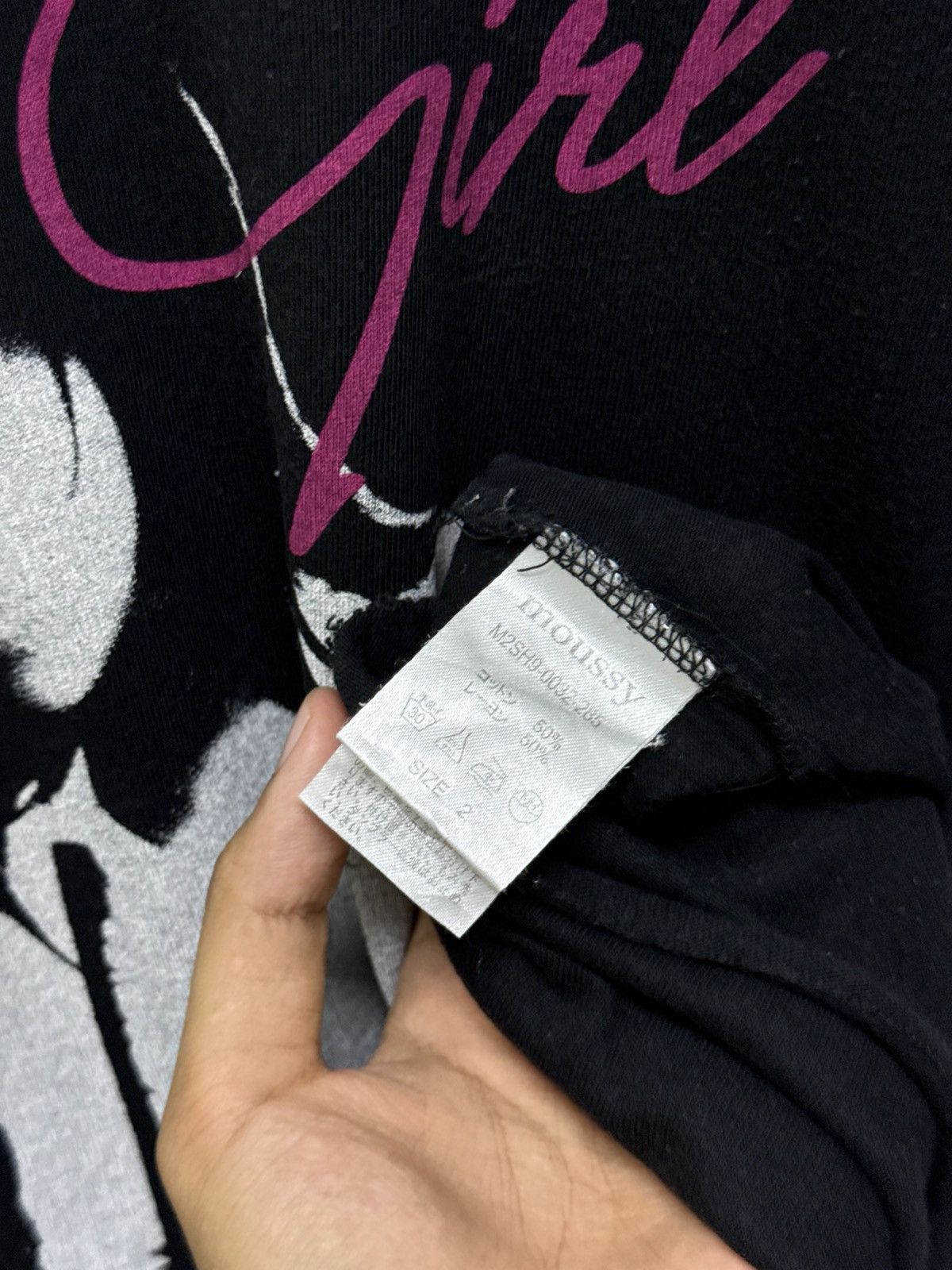 Hysteric Glamour 2000s Archive Moussy hysteric glamour Styled LS Tees Size M / US 6-8 / IT 42-44 - 4 Thumbnail