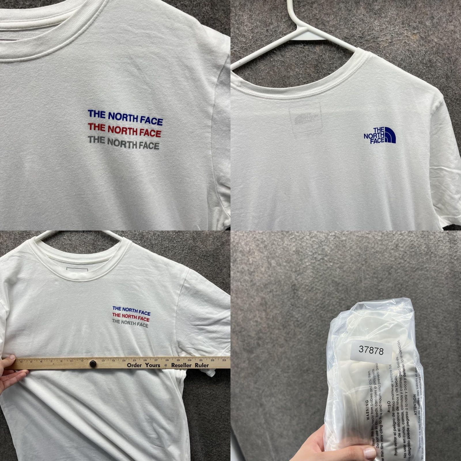 The North Face The North Face Shirt Mens Medium White Multi Logo Graphic Short Sleeve Crewneck Size US M / EU 48-50 / 2 - 8 Thumbnail