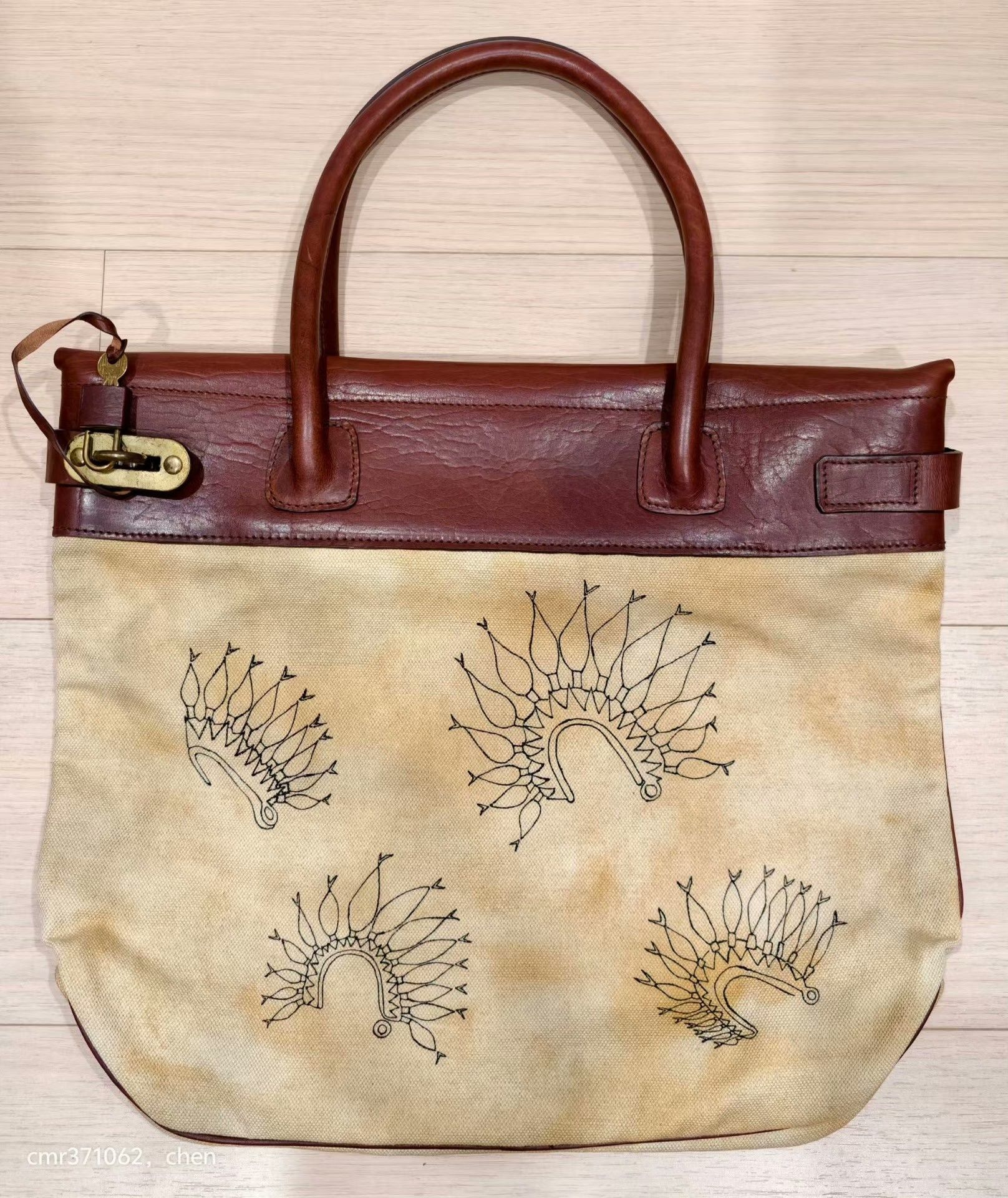 Visvim VISVIM 15AW MAIL SATCHEL CANVAS FR (S) Size ONE SIZE - 3 Thumbnail