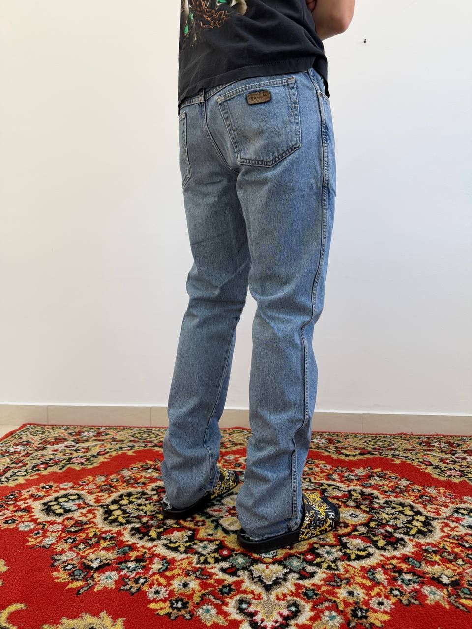 Wrangler Vintage Wrangler Straight Fit Jeans if6was style Size US 33 - 2 Thumbnail