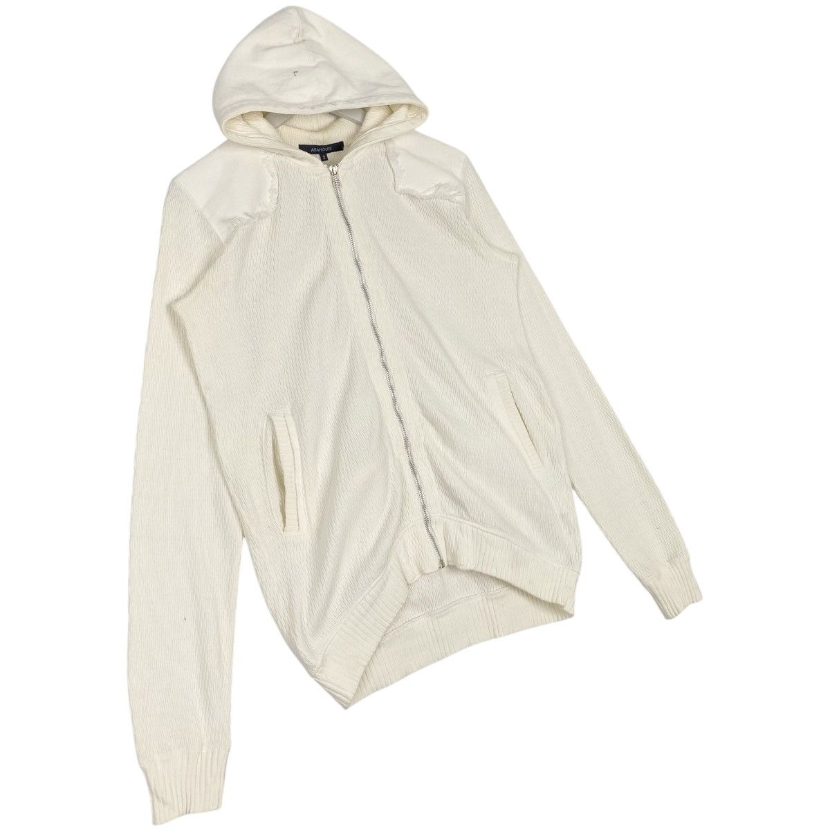 Other Vintage Abahouse Hoodie Sweater Full Zip White Size M Size US M / EU 48-50 / 2 - 3 Thumbnail