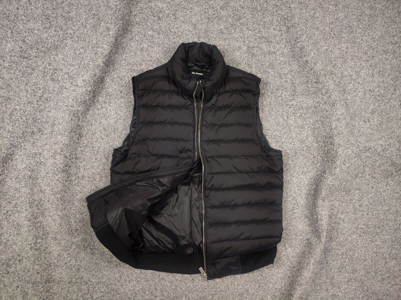 The Kooples The Kooples Design Men's black quilted vest Zip Jacket Size US S / EU 44-46 / 1 - 1 Thumbnail