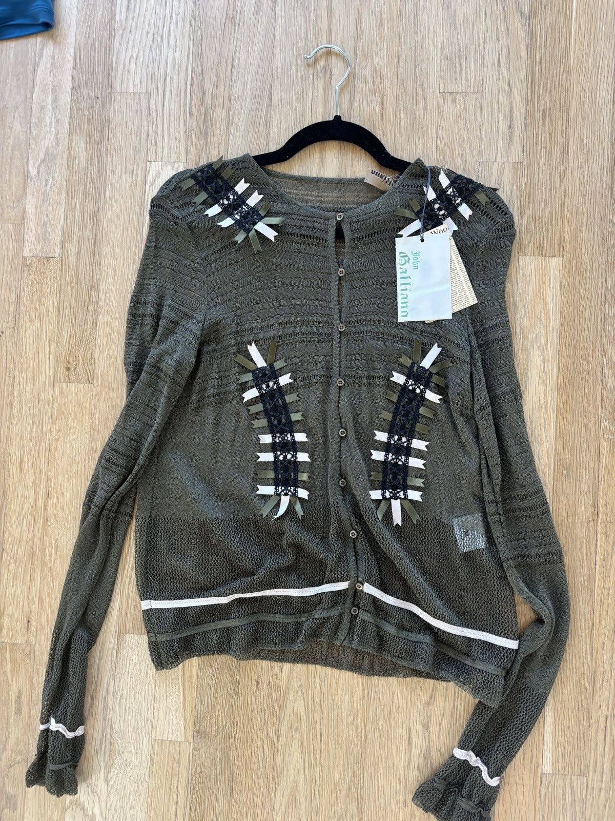 John Galliano Never worn vintage sweater with tags Size M / US 6-8 / IT 42-44 - 3 Thumbnail