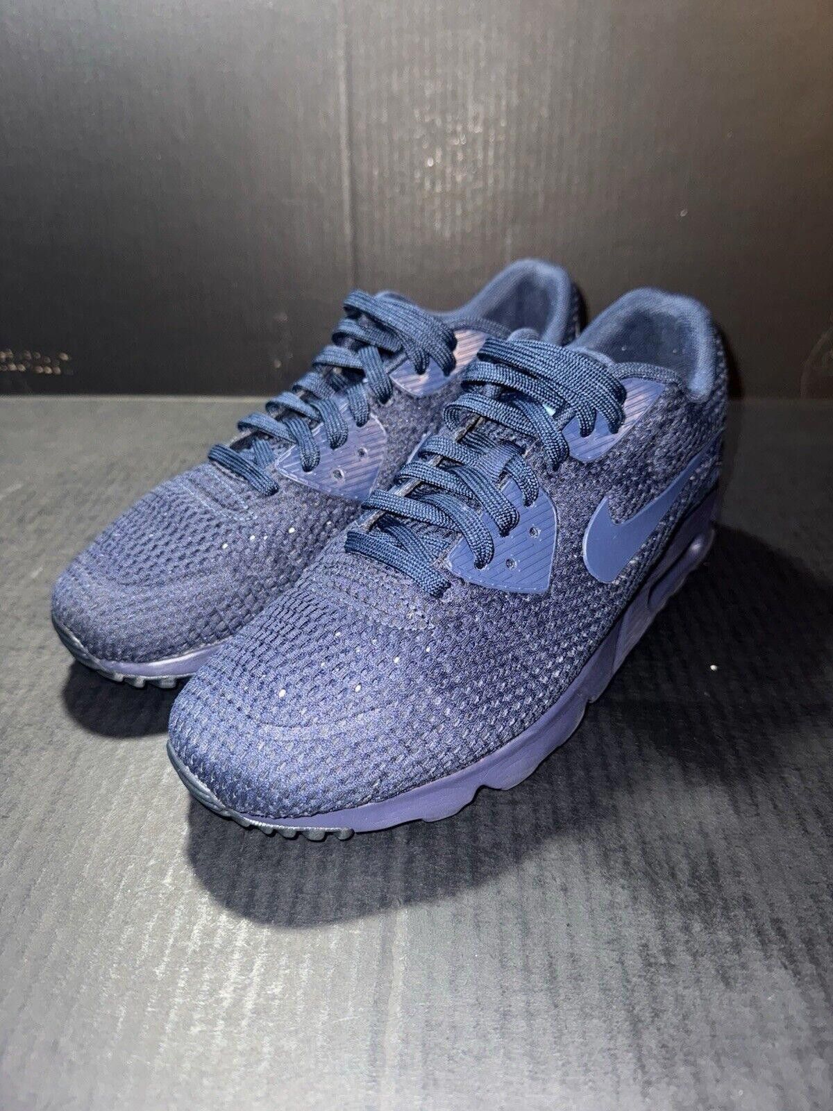 Nike Nike Men's Air Max 90 Ultra BR Midnight Navy 725222-401 Sz 9 Size US 9 / EU 42 - 4 Thumbnail
