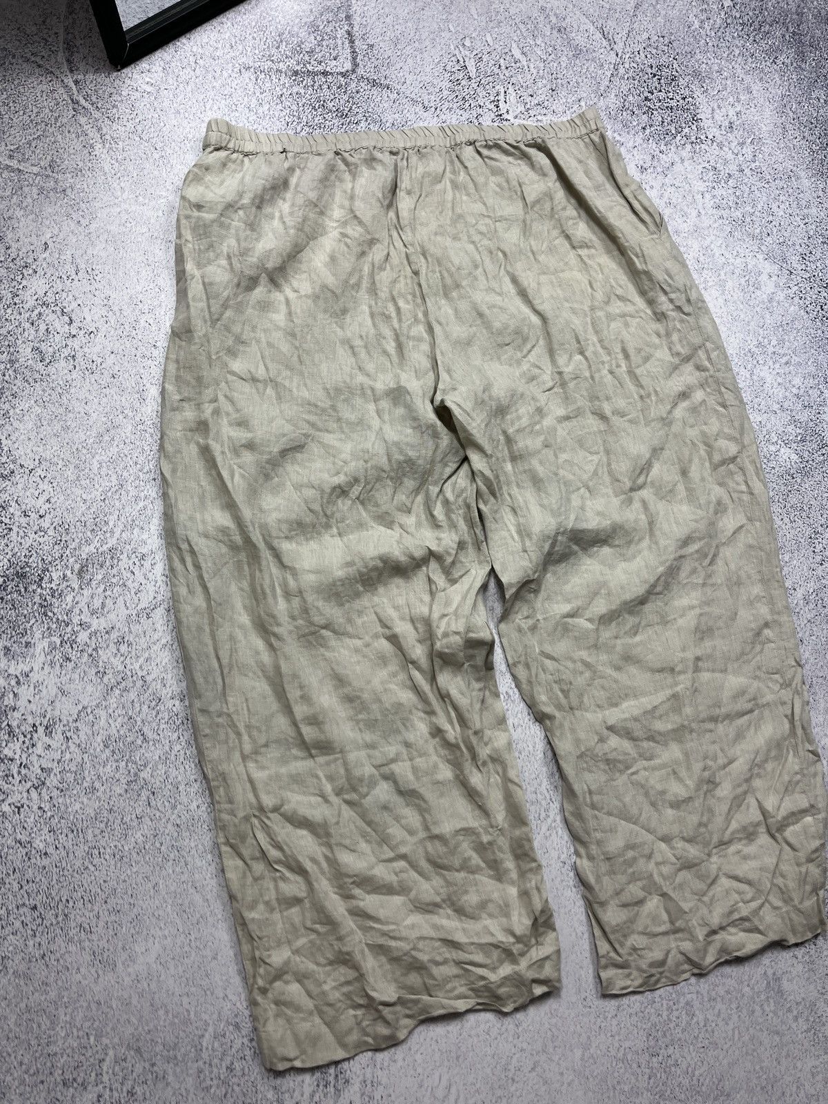 Designer Gudrun Sjoden Big Oversized Linen Pants Size US 40 / EU 56 - 9 Thumbnail