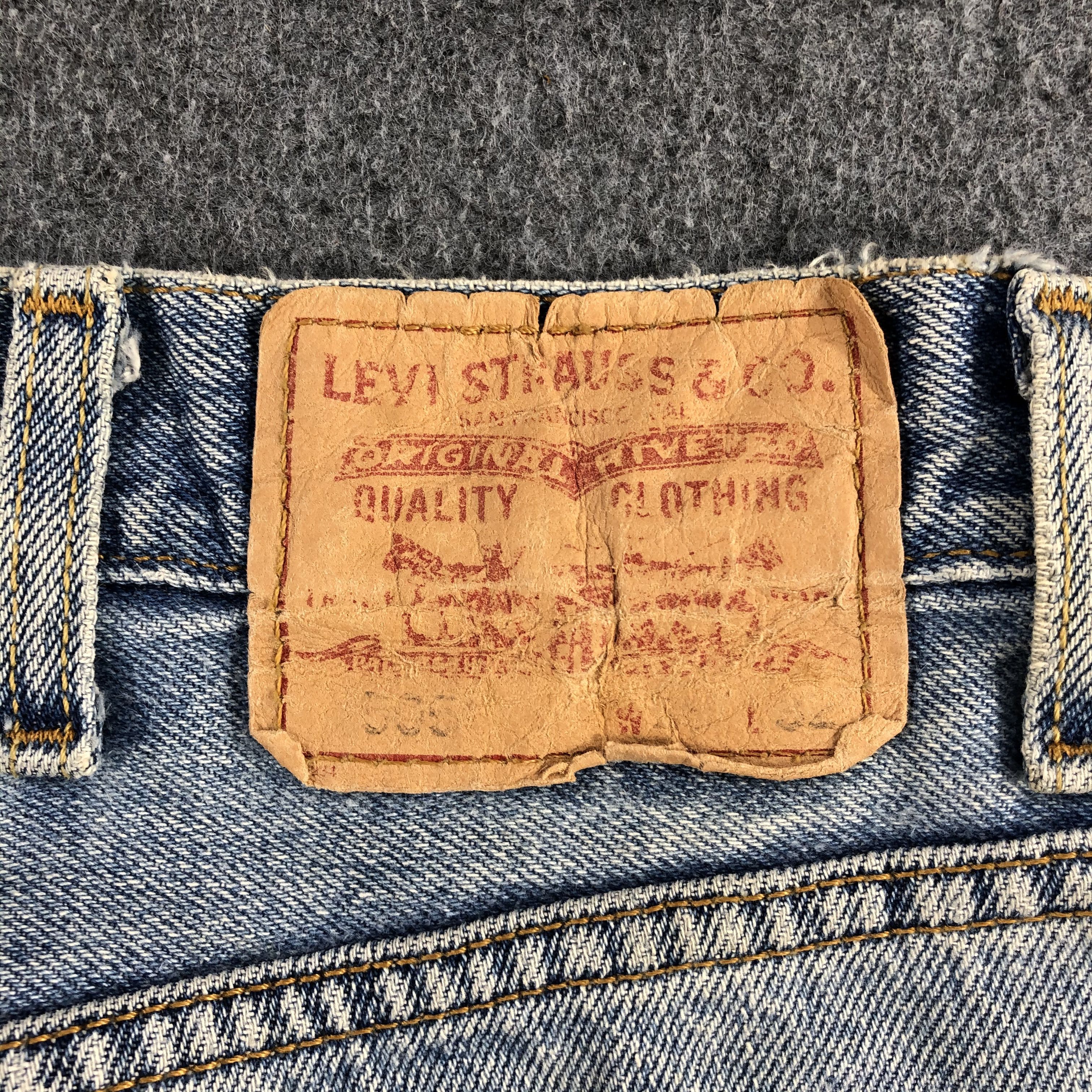 Levi's Vintage Light Wash Levis 505 Jeans-J1490 Size US 39 - 5 Thumbnail