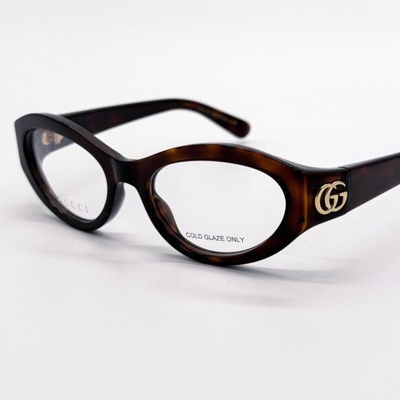 Gucci NEW GUCCI GG1405O 002 HAVANA WOMEN EYEGLASSES GUCCI Size ONE SIZE - 7 Thumbnail