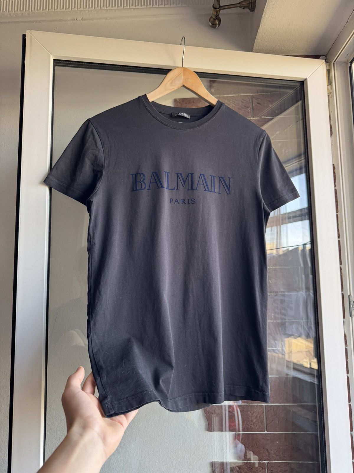 Balmain Balman Dark Blue Tshirt Size US S / EU 44-46 / 1 - 5 Thumbnail