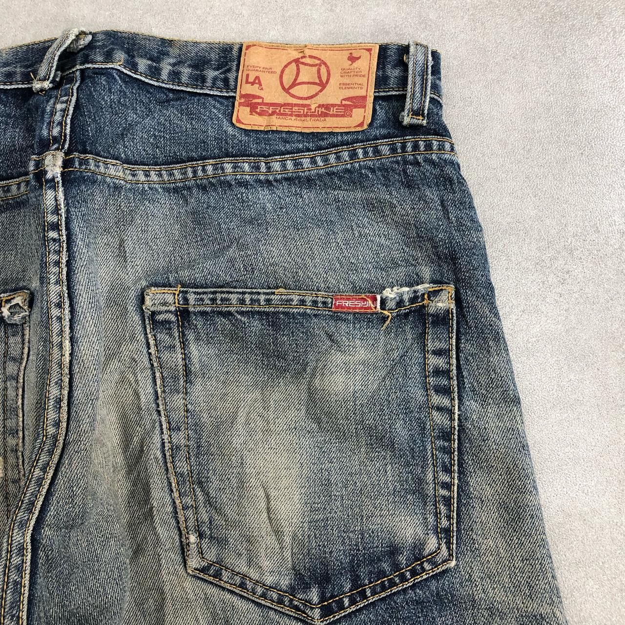Freshjive Vtg Freshjive Distressed Denim Size US 34 / EU 50 - 8 Thumbnail