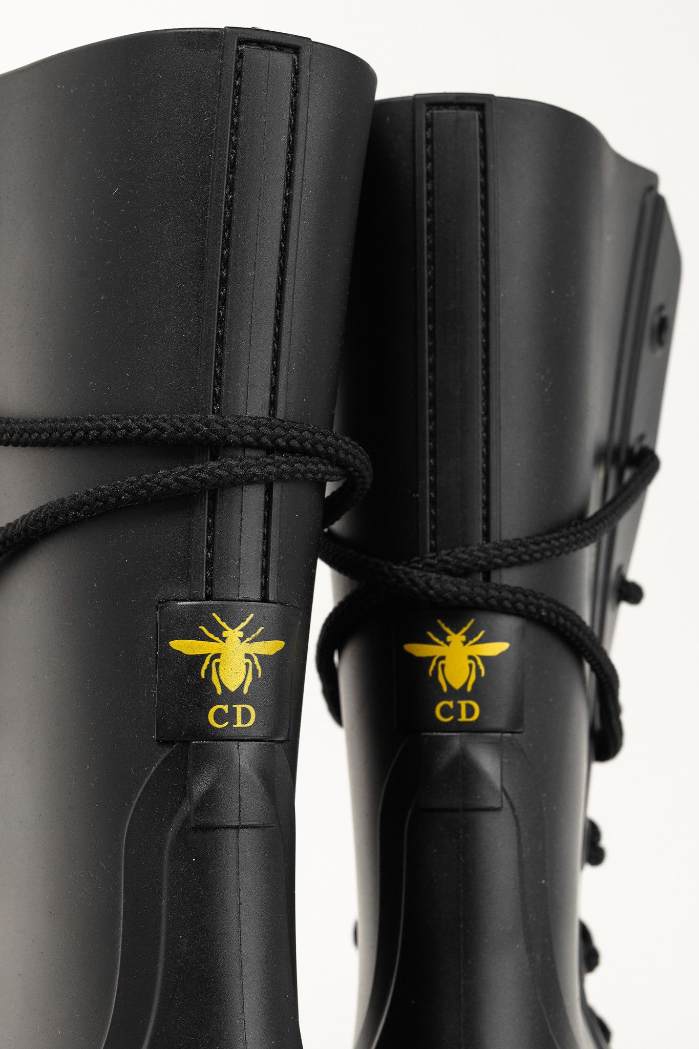 Dior Christian Dior DiorCamp Bee Accent Rubber Combat Style Boot Size US 6.5 / IT 36.5 - 9 Thumbnail