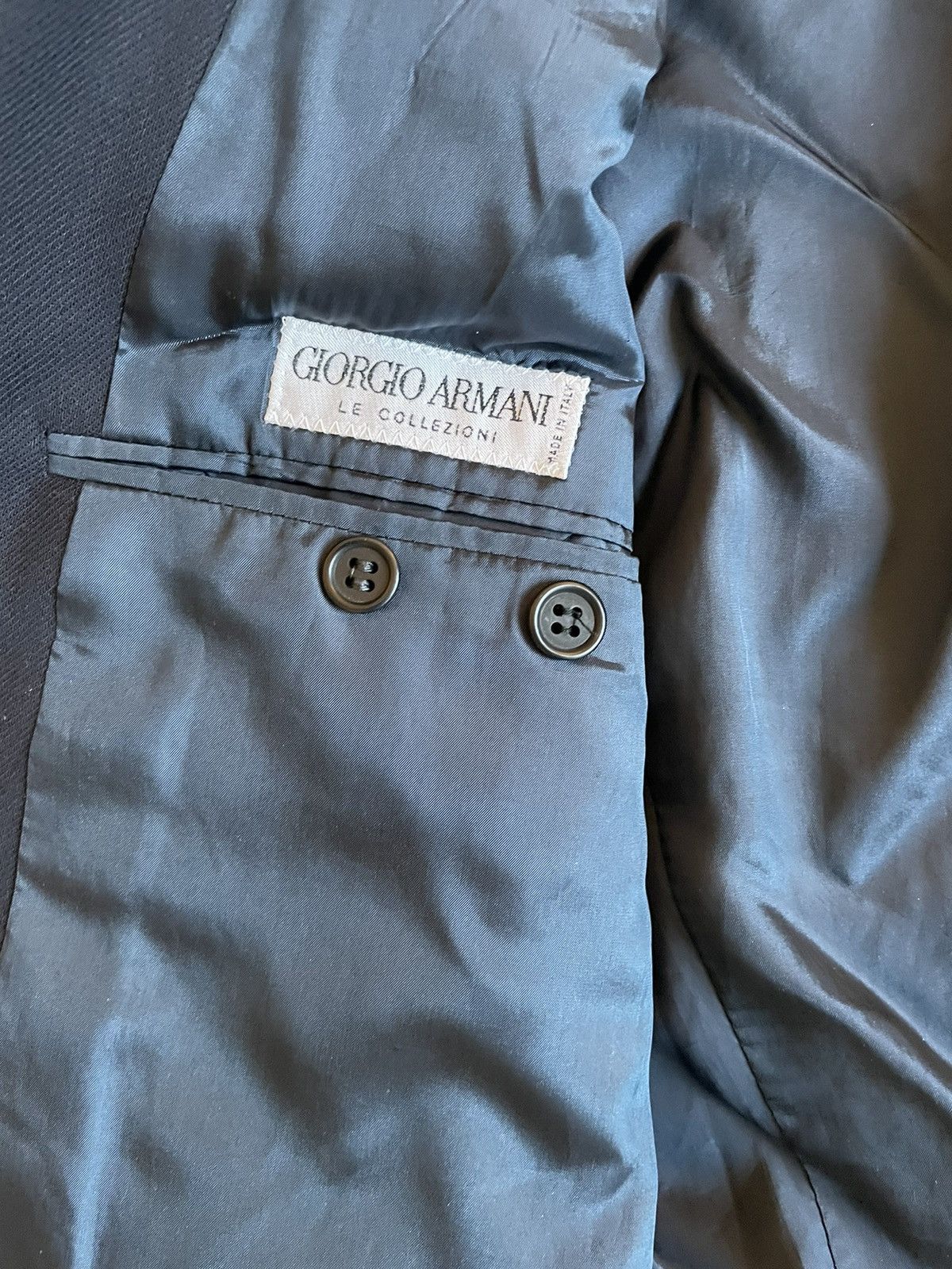 Giorgio Armani Vintage Wool Jacket Size 40R - 7 Thumbnail