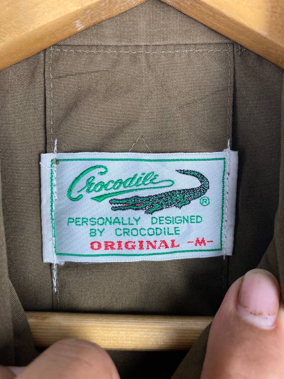 Japanese Brand vintage crocodile harrington style jacket nice design Size US M / EU 48-50 / 2 - 7 Thumbnail