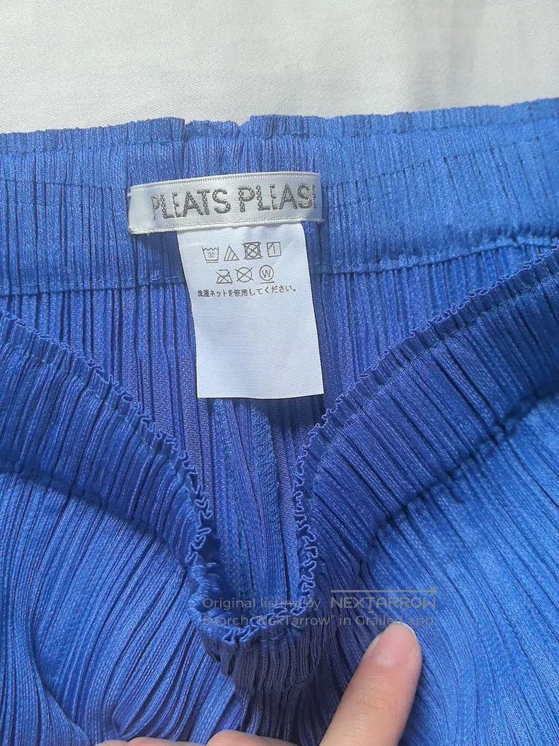 Issey Miyake Issey Miyake Blue Trousers Size 26" / US 2 / IT 38 - 3 Thumbnail