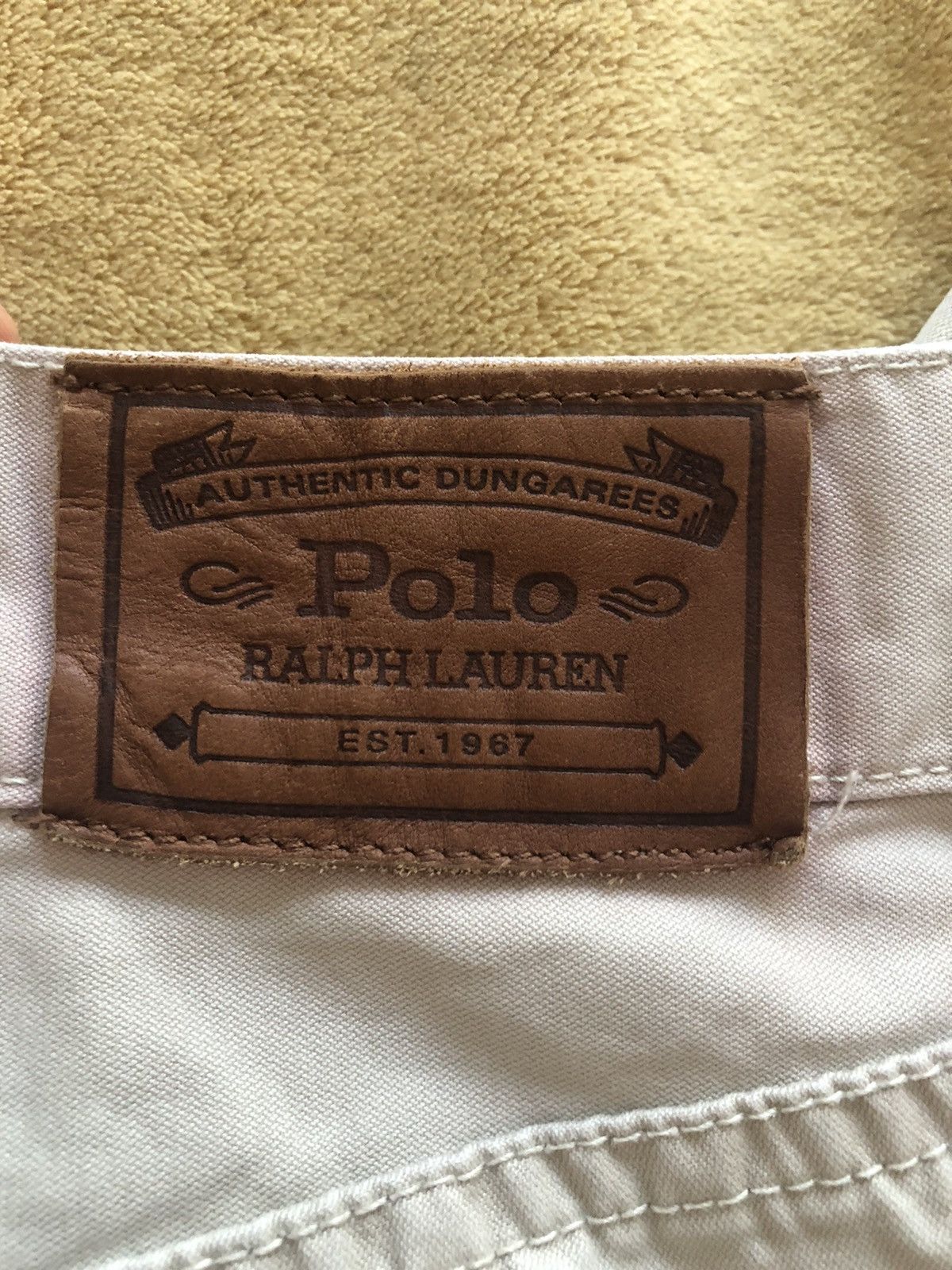 Polo Ralph Lauren POLO RALPH LAUREN CLASSIC VINTAGE CASUAL KHAKI PANTS Size US 30 / EU 46 - 3 Thumbnail