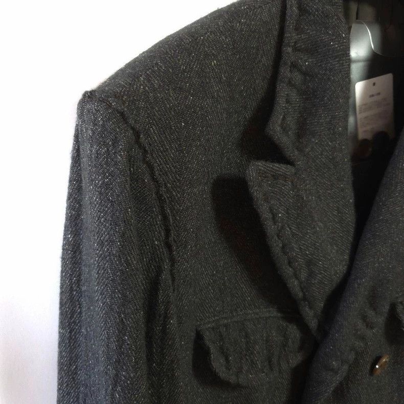 Yohji Yamamoto Yohji Yamamoto 2008 AW Show Wool and Silk Double-Breasted Size US L / EU 52-54 / 3 - 4 Thumbnail