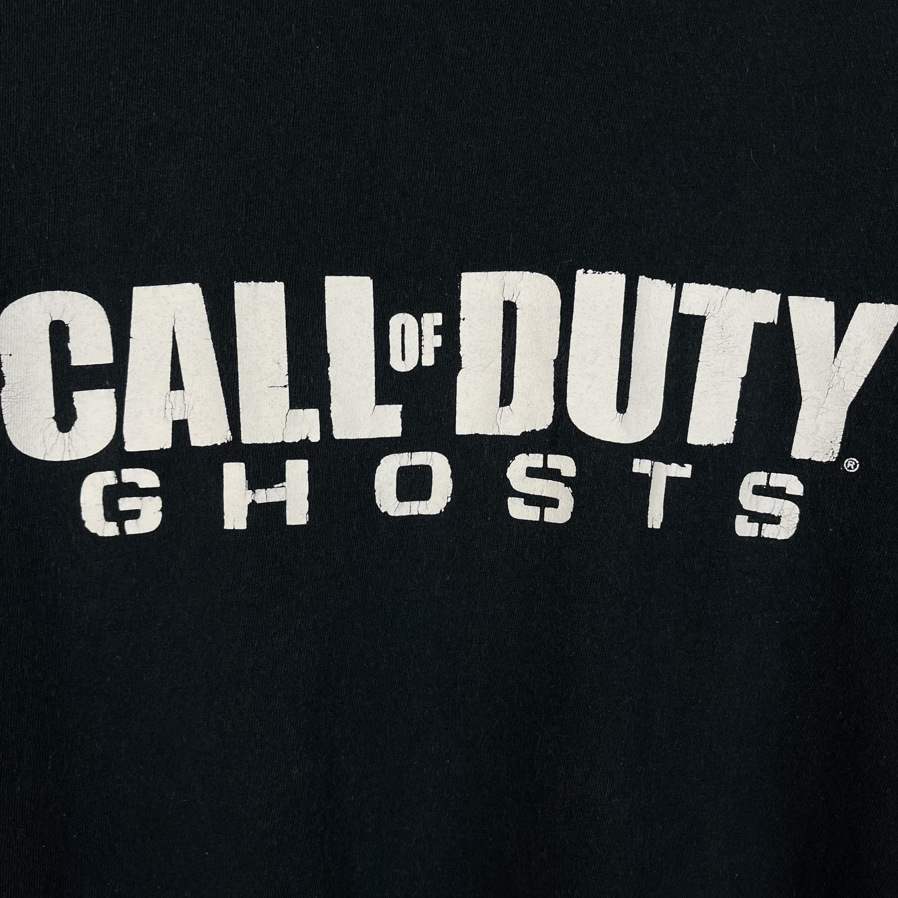 Vintage Vintage Call Of Duty Ghosts Game Promo T Shirt 2013 Size US L / EU 52-54 / 3 - 7 Thumbnail