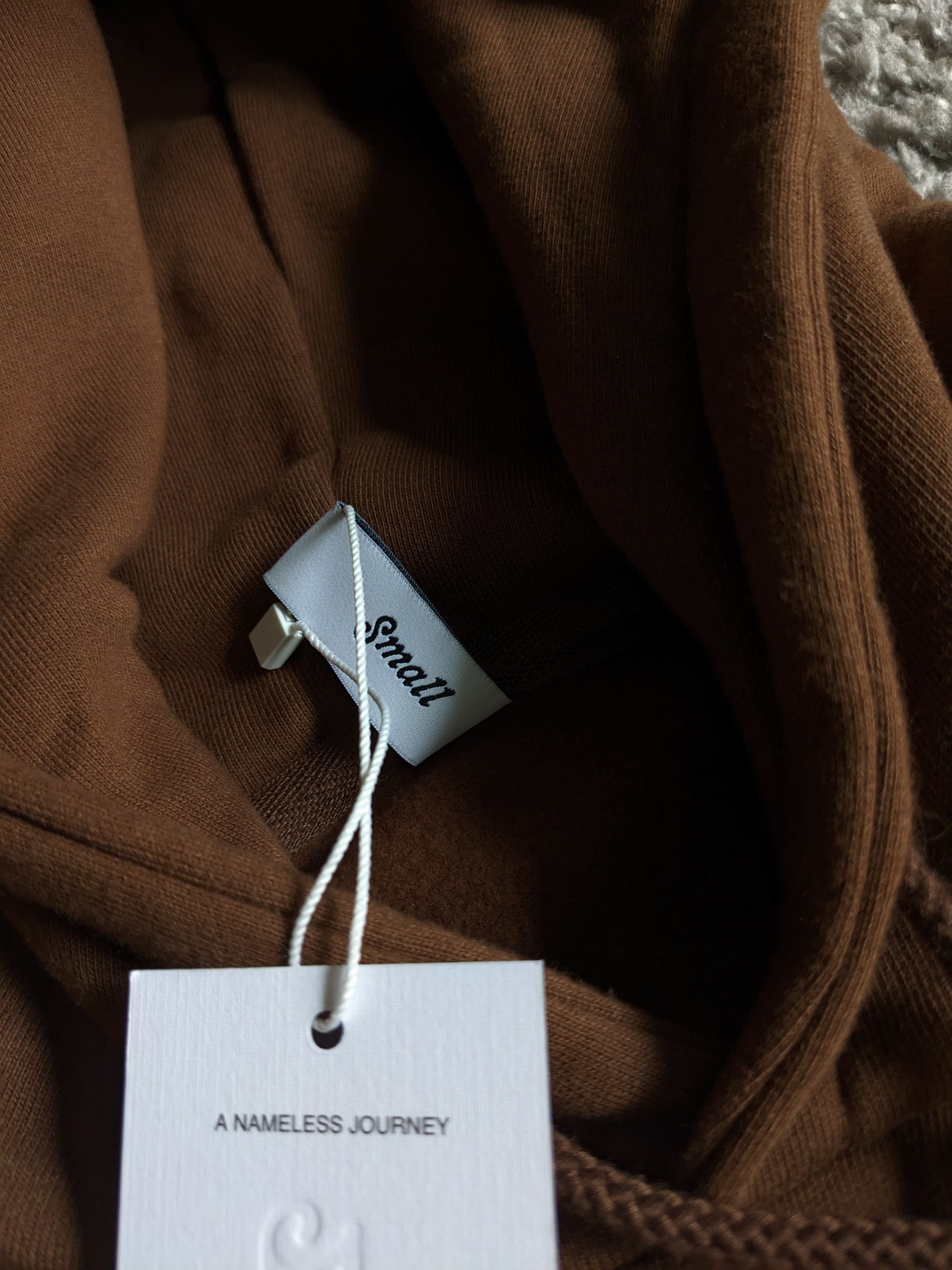 Other Reception Hooded Sweat Fleece Embroidered - chocolate brown Size US S / EU 44-46 / 1 - 10 Thumbnail