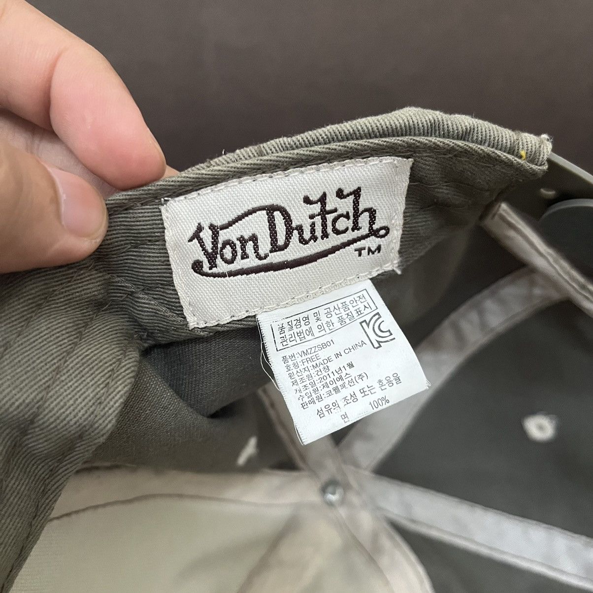Von Dutch Von Dutch Floral Design Trucker Hat Size ONE SIZE - 8 Thumbnail