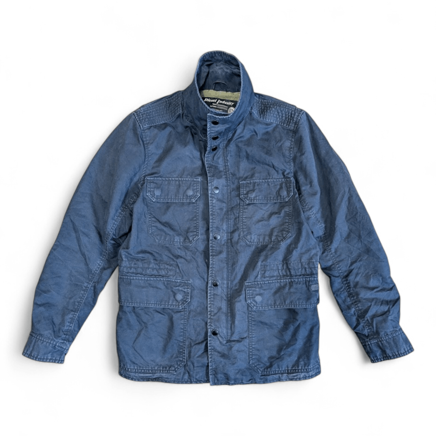 Diesel DIESEL Cargo Jacket Military Field Jacket In Navy Size US S / EU 44-46 / 1 - 2 Thumbnail