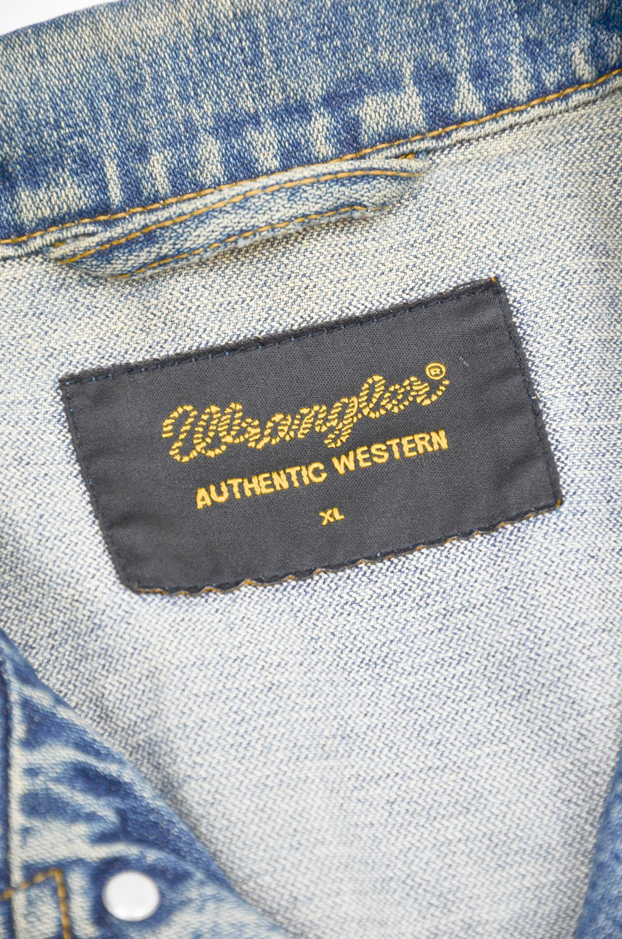 Wrangler Wrangler Vintage Denim Jacket – Authentic Western - Size XL Size US XL / EU 56 / 4 - 10 Thumbnail