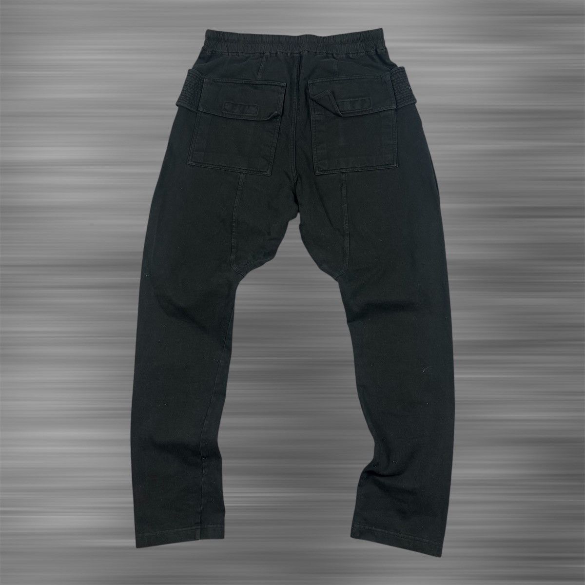 Rick Owens Rick Owens DRKSHDW Black 'Creatch' Cargo Pants Size US 32 / EU 48 - 4 Thumbnail