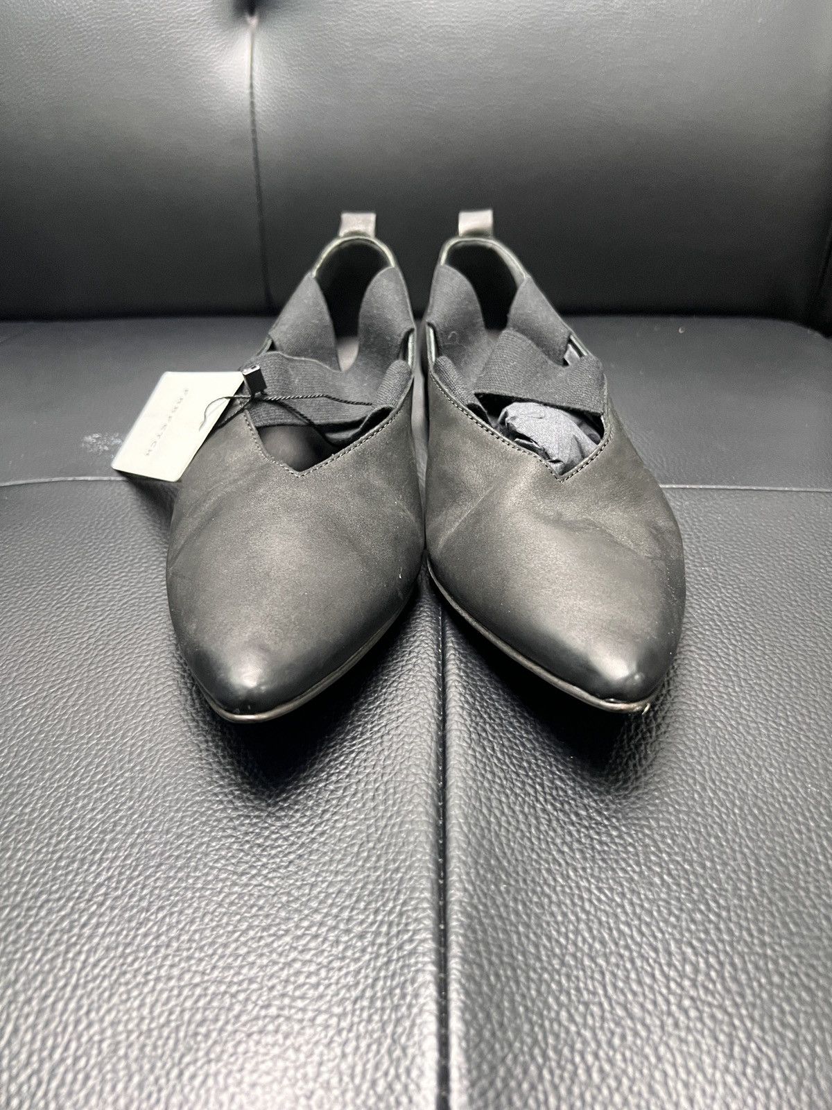 Uma Wang Uma Wang Pointed Toe Leather Ballet Flats Size US 9 / IT 39 - 4 Thumbnail