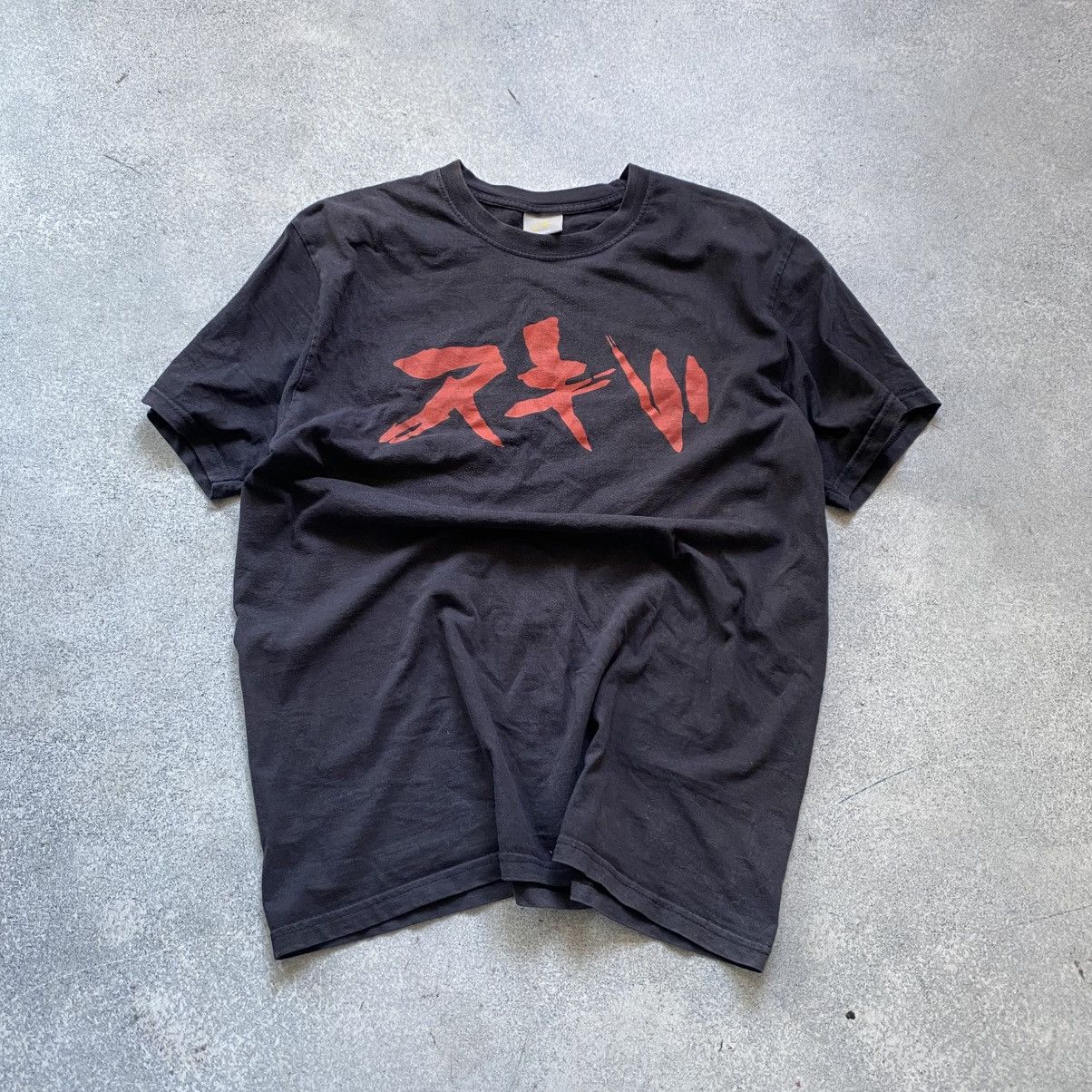 Corteiz × Vintage Corteiz Black T-shirt with yellow logo