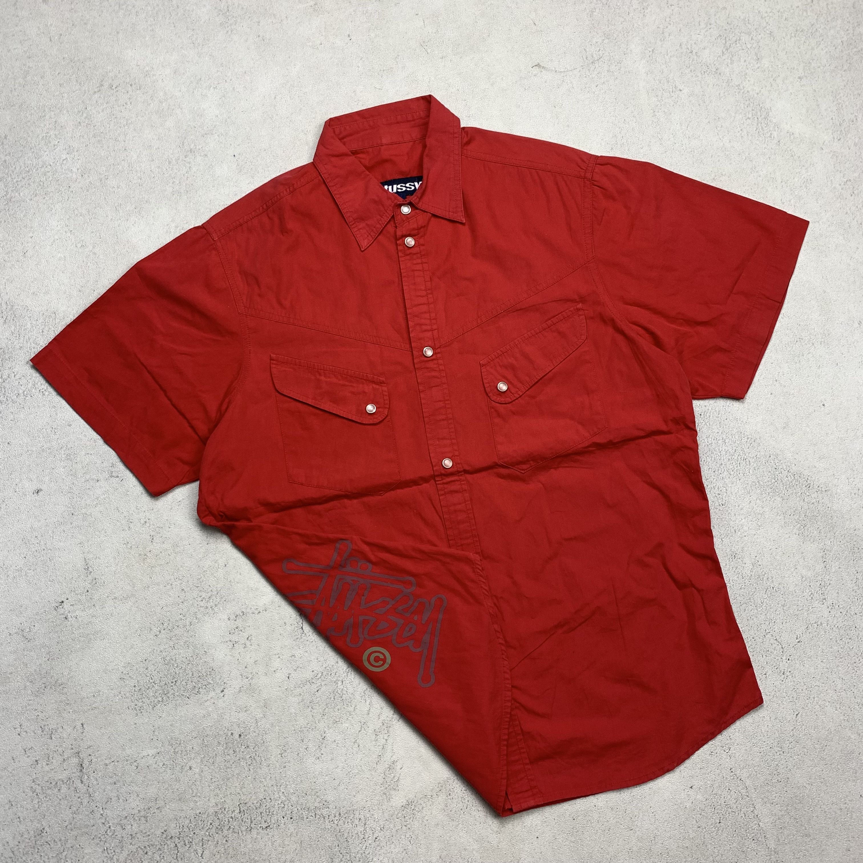 Stussy Vintage Stussy Western Shirt Size US M / EU 48-50 / 2 - 1 Thumbnail