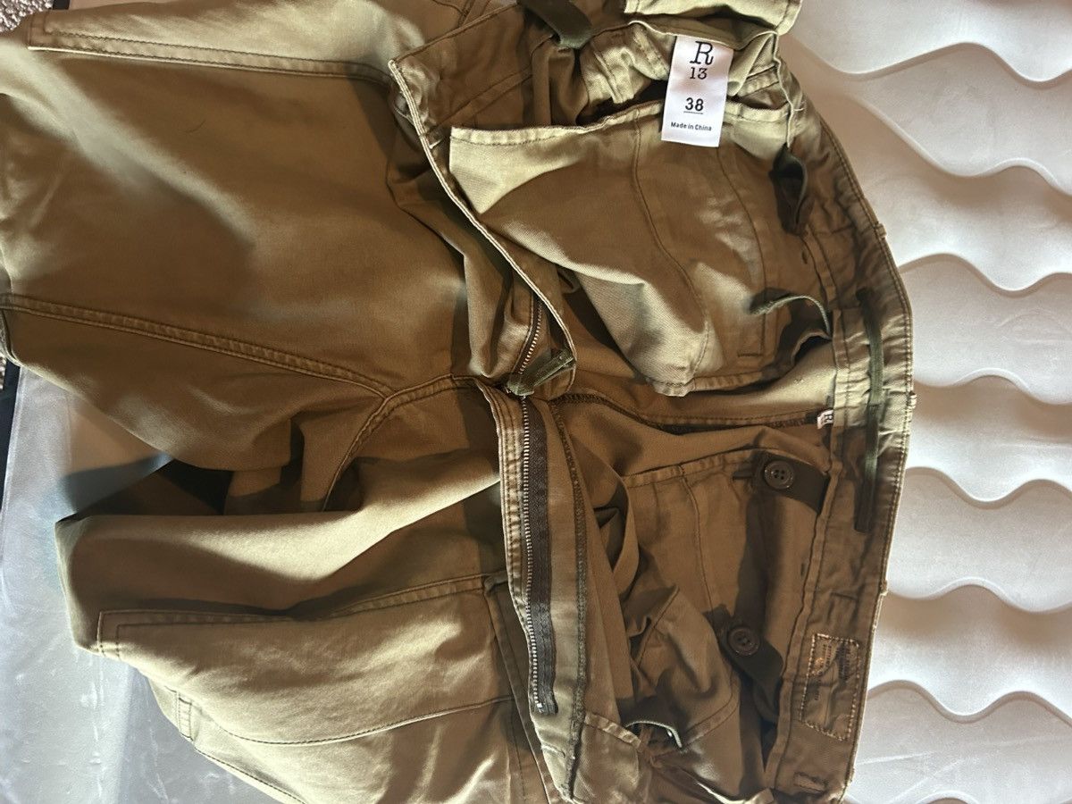 R13 R13 khaki cotton beige cargo pants size 38 Size US 38 / EU 54 - 5 Thumbnail
