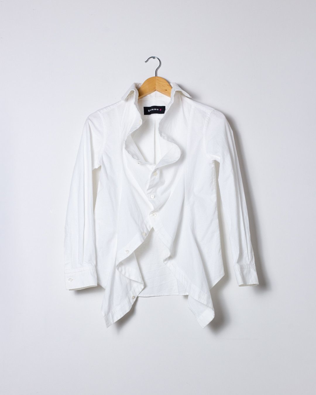 gomme Twisted placket shirt Size S / US 4 / IT 40 - 1 Thumbnail