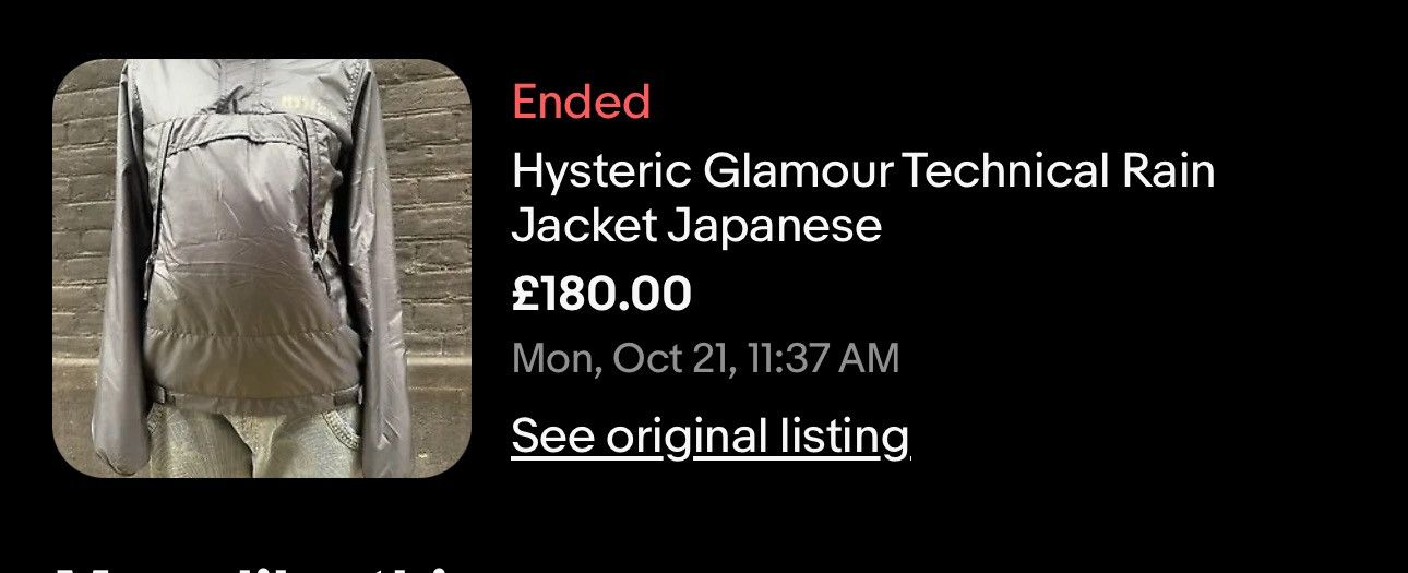Hysteric Glamour Hysteric Glamour windbreaker jacket - Japanese ifsixwasnine Size US XS / EU 42 / 0 - 5 Thumbnail