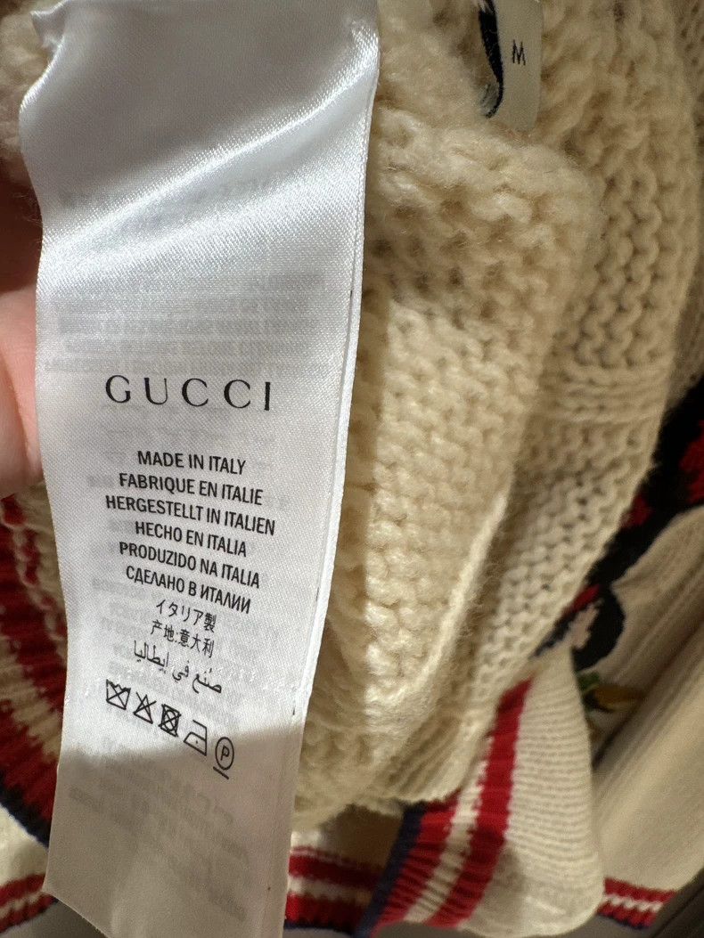 Gucci Gucci Fadou Dog Knitted Cardigan 2504-Nextarrow Size M / US 6-8 / IT 42-44 - 7 Thumbnail