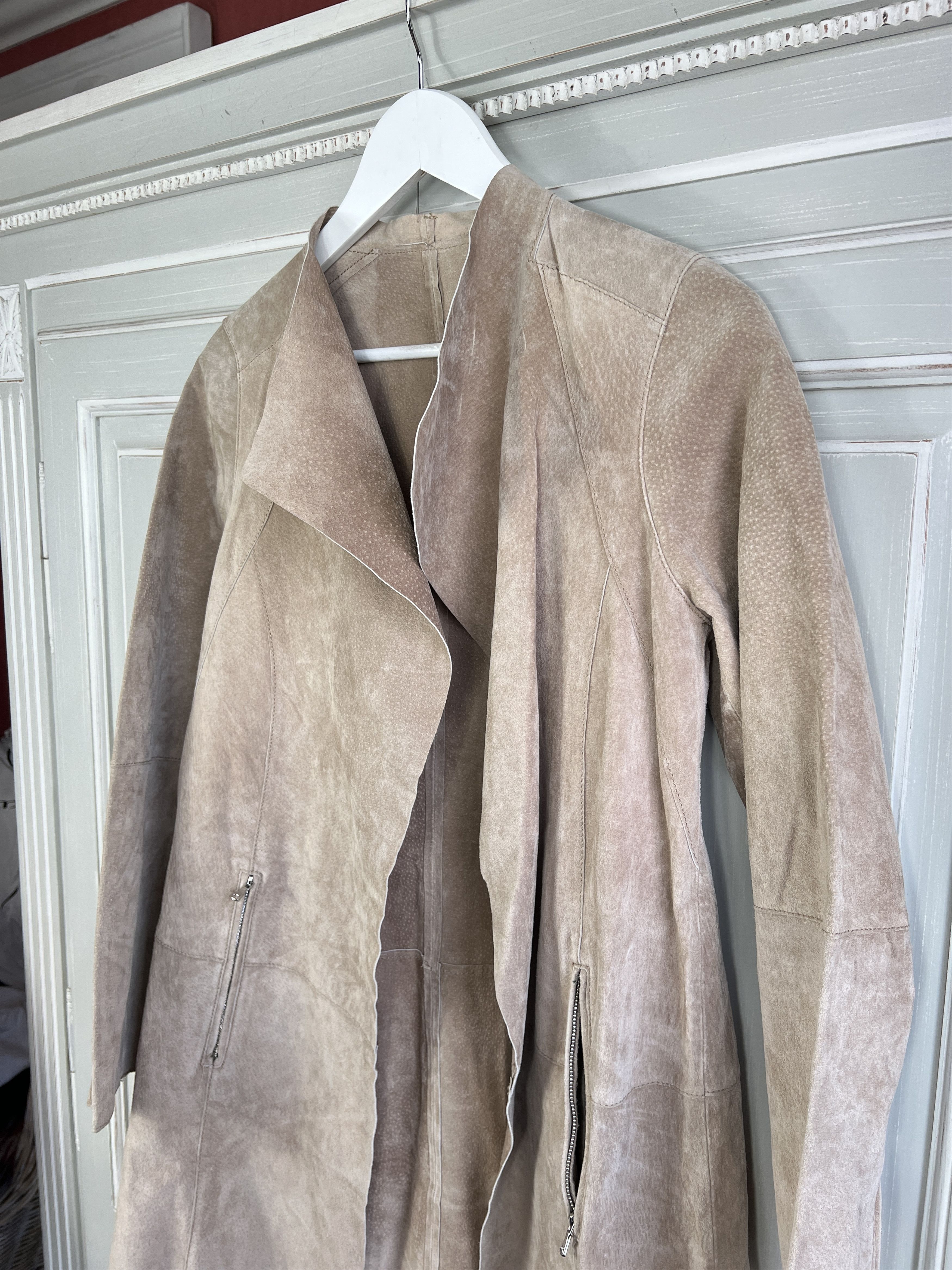 Other OAKWOOD LONG LEATHER JACKET RICK OWENS STYLE Size M / US 6-8 / IT 42-44 - 5 Thumbnail