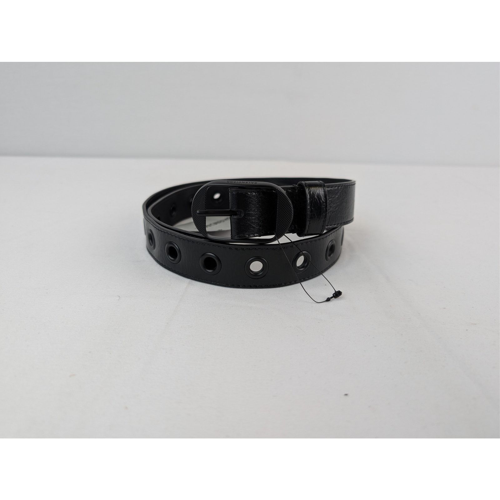 Balenciaga o1rshd1 Size: 85 / Le Cagole Belt 30 in Black Size 34 - 8 Thumbnail