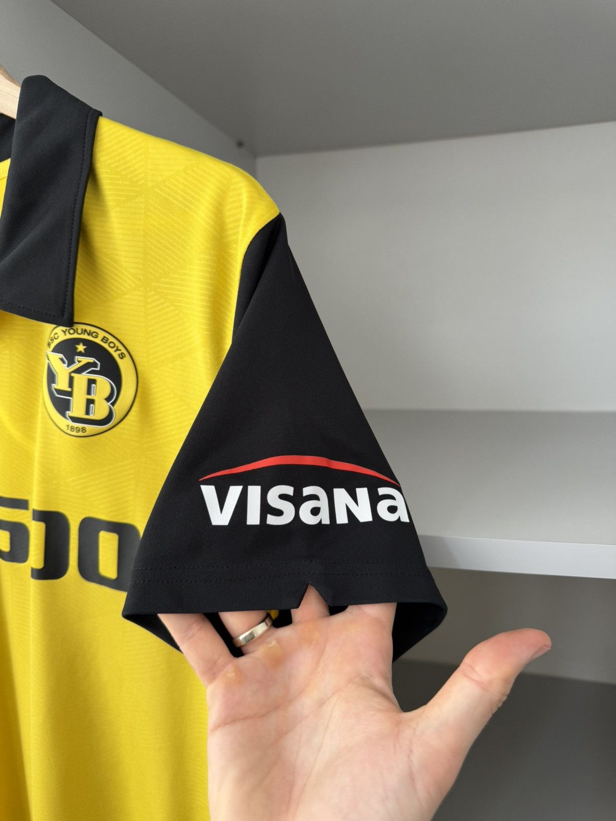 Nike Nike x Young Boys BSC Club 2020 2021 Home Jersey Size US L / EU 52-54 / 3 - 5 Thumbnail