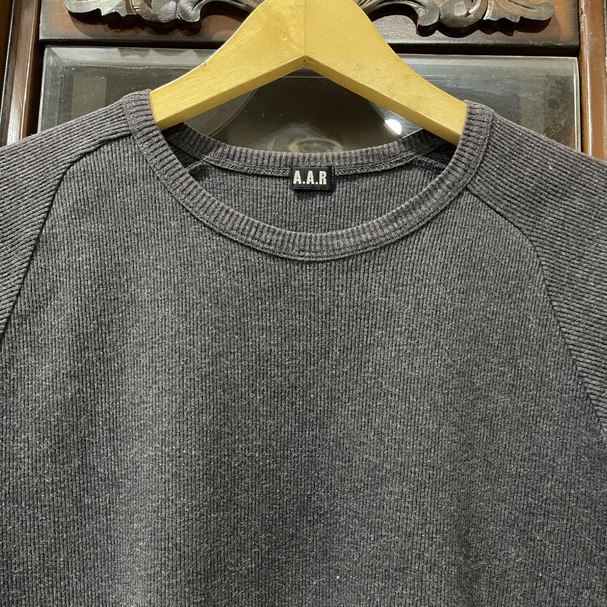 Yohji Yamamoto Thrashed faded AAR yohji yamamoto knit tee Size US M / EU 48-50 / 2 - 2 Thumbnail