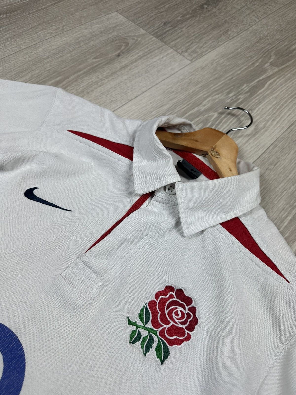 Vintage Vintage 90s Nike Rugby England World Cup Winner Jersey Size US M / EU 48-50 / 2 - 5 Thumbnail