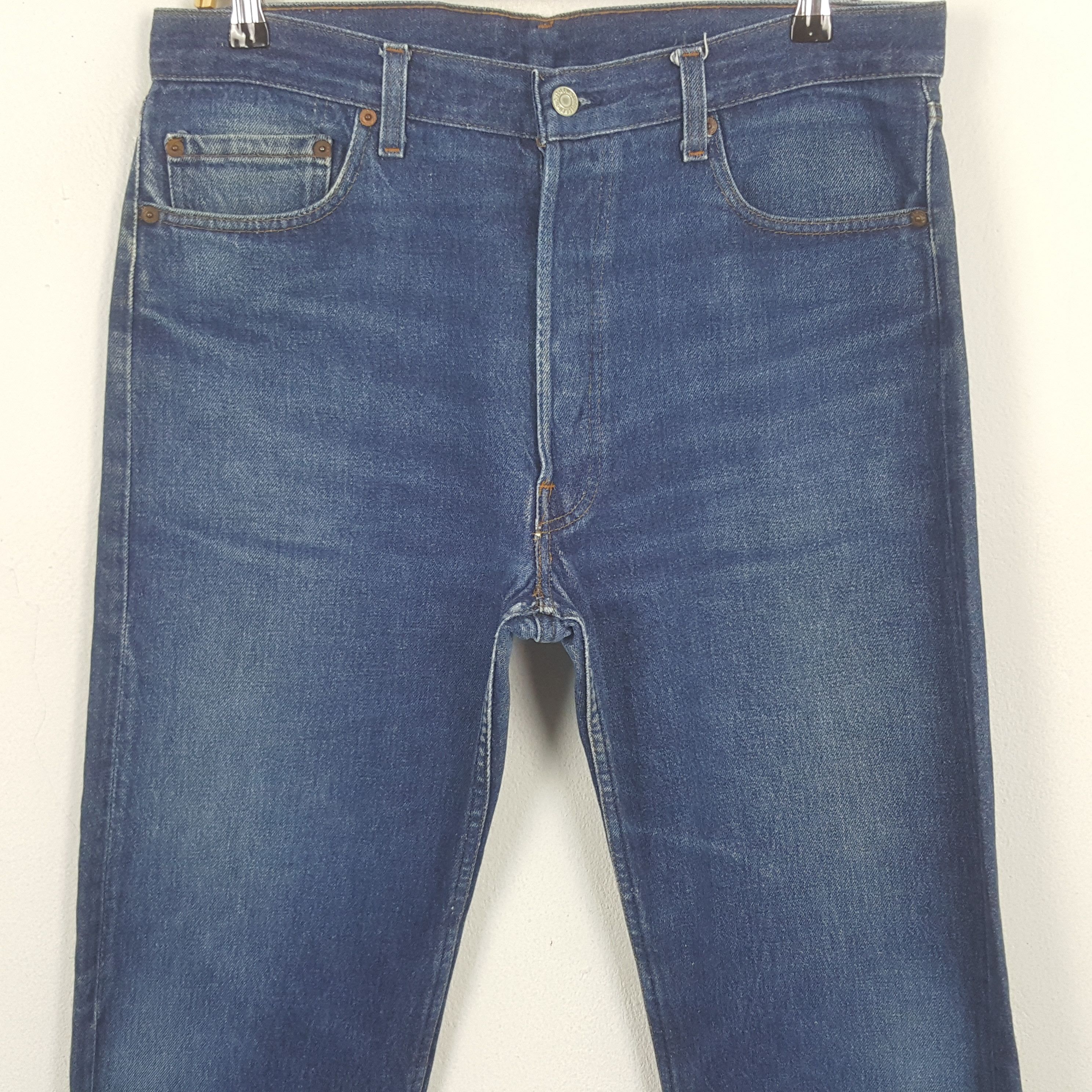 Levi's Vintage Levis 501 Strauss Denim Jeans Size US 34 / EU 50 - 2 Thumbnail