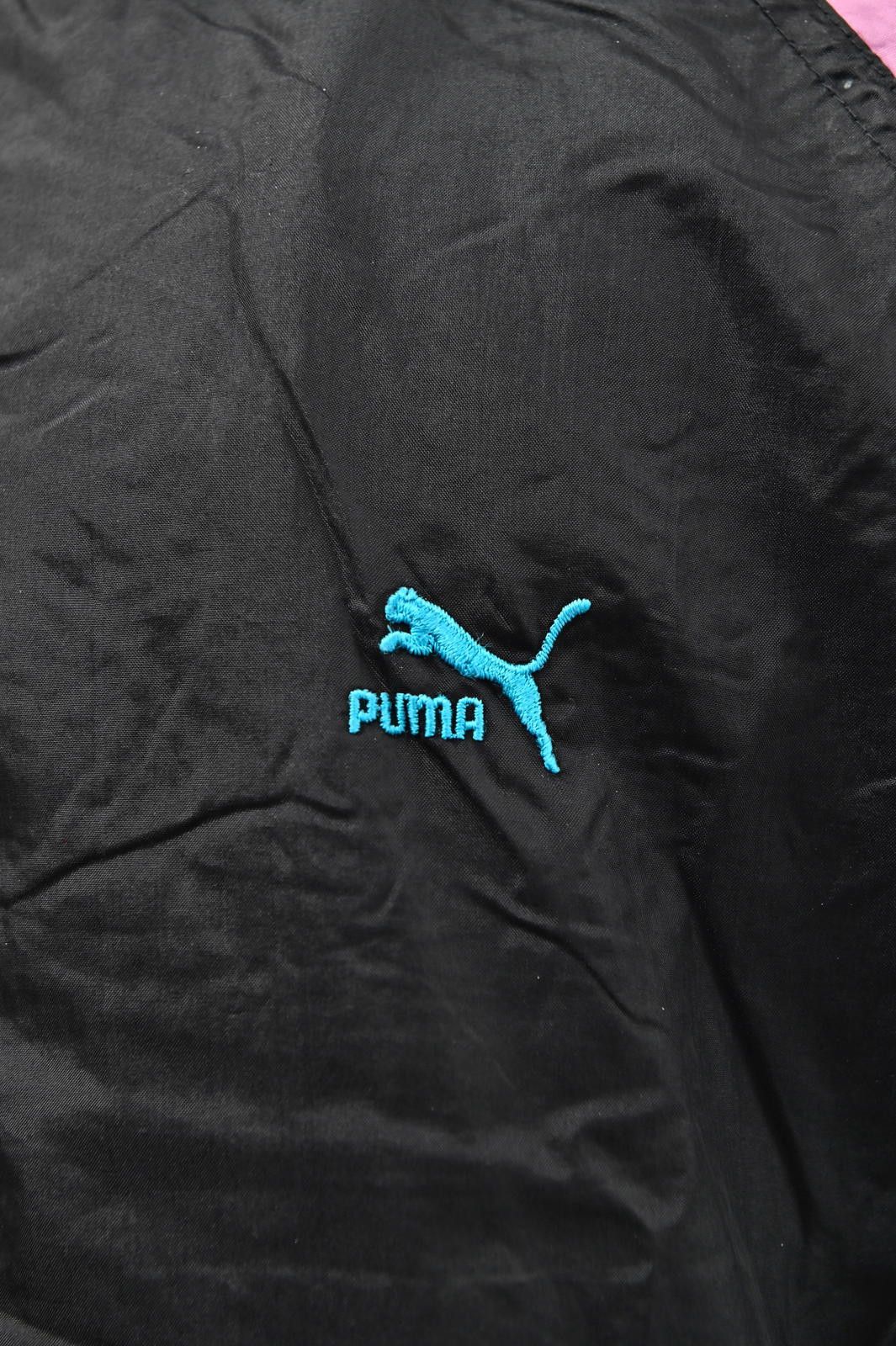 Puma Puma Vintage Sports Jacket Black Pink Womens Size S Size S / US 4 / IT 40 - 3 Thumbnail