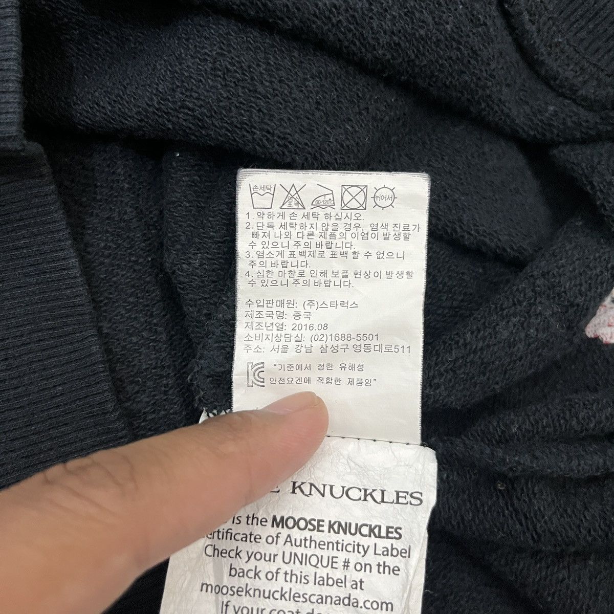 Moose Knuckles Moose Knuckles Vintage Sweatshirt Big Logo Towel Size US L / EU 52-54 / 3 - 11 Thumbnail