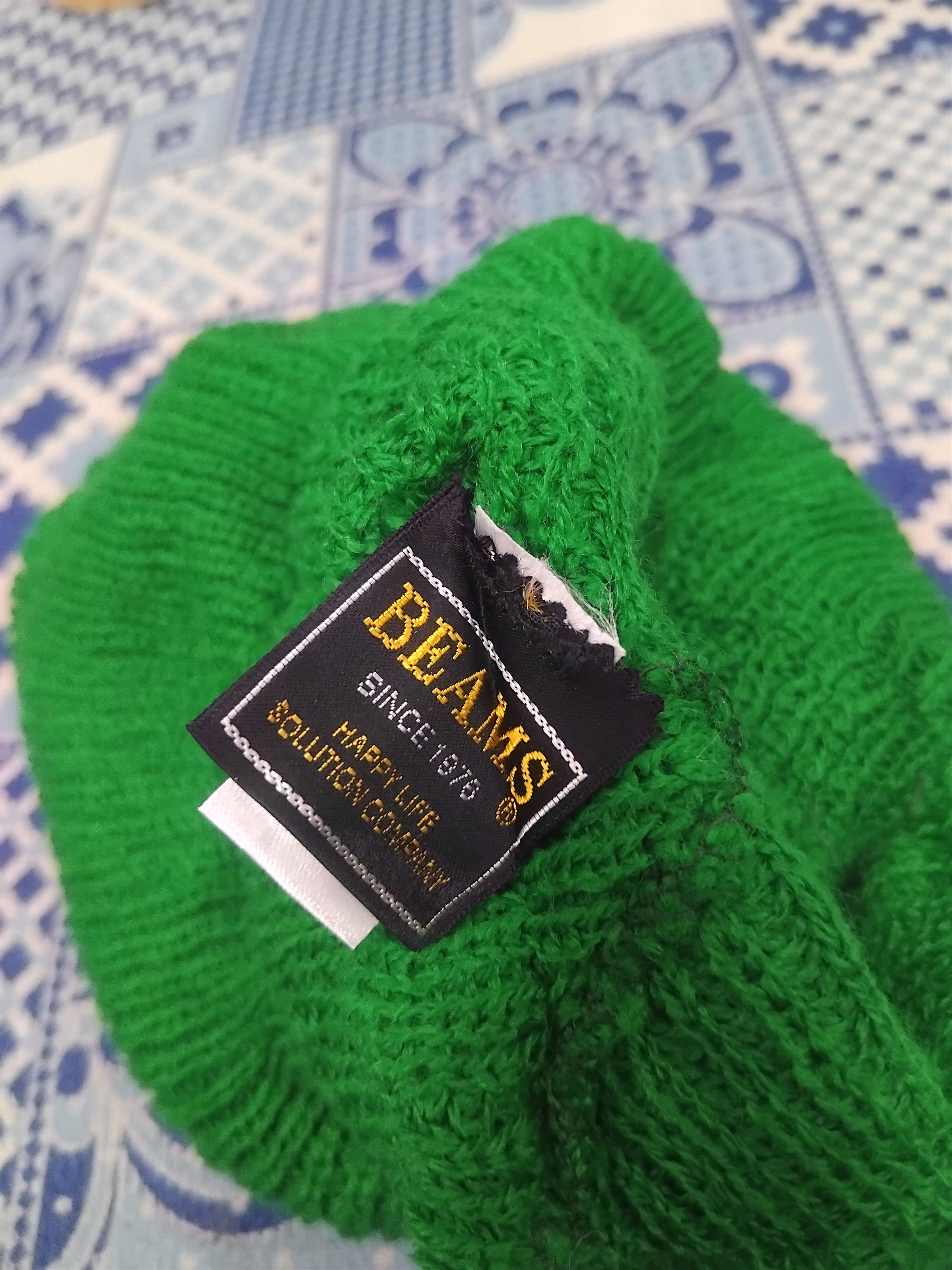 Beams Plus 💥Beams green colour Beanie Size ONE SIZE - 2 Thumbnail
