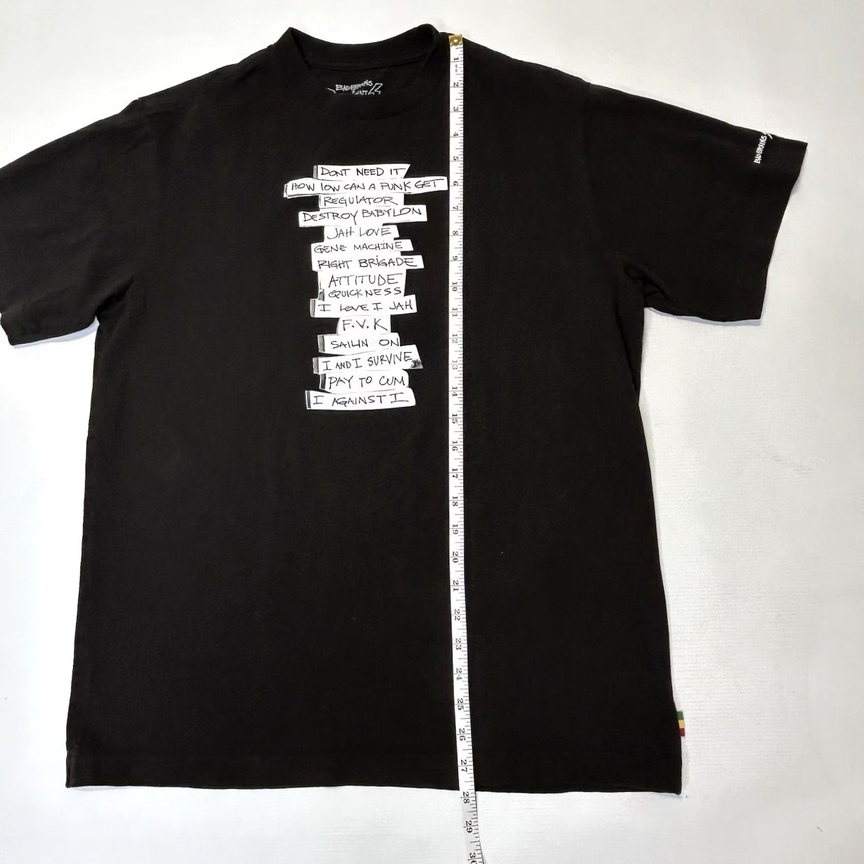 Element Bad Brains X Element Graphic T Shirt Black Size Medium Men Short Sleeve Crew Neck 100% Cotton Size US M / EU 48-50 / 2 - 6 Thumbnail