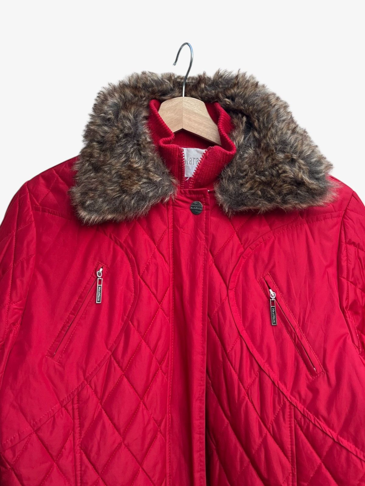 Max Mara Vintage Max Mara Quilted Jacket Made in Italy Size S / US 4 / IT 40 - 8 Thumbnail