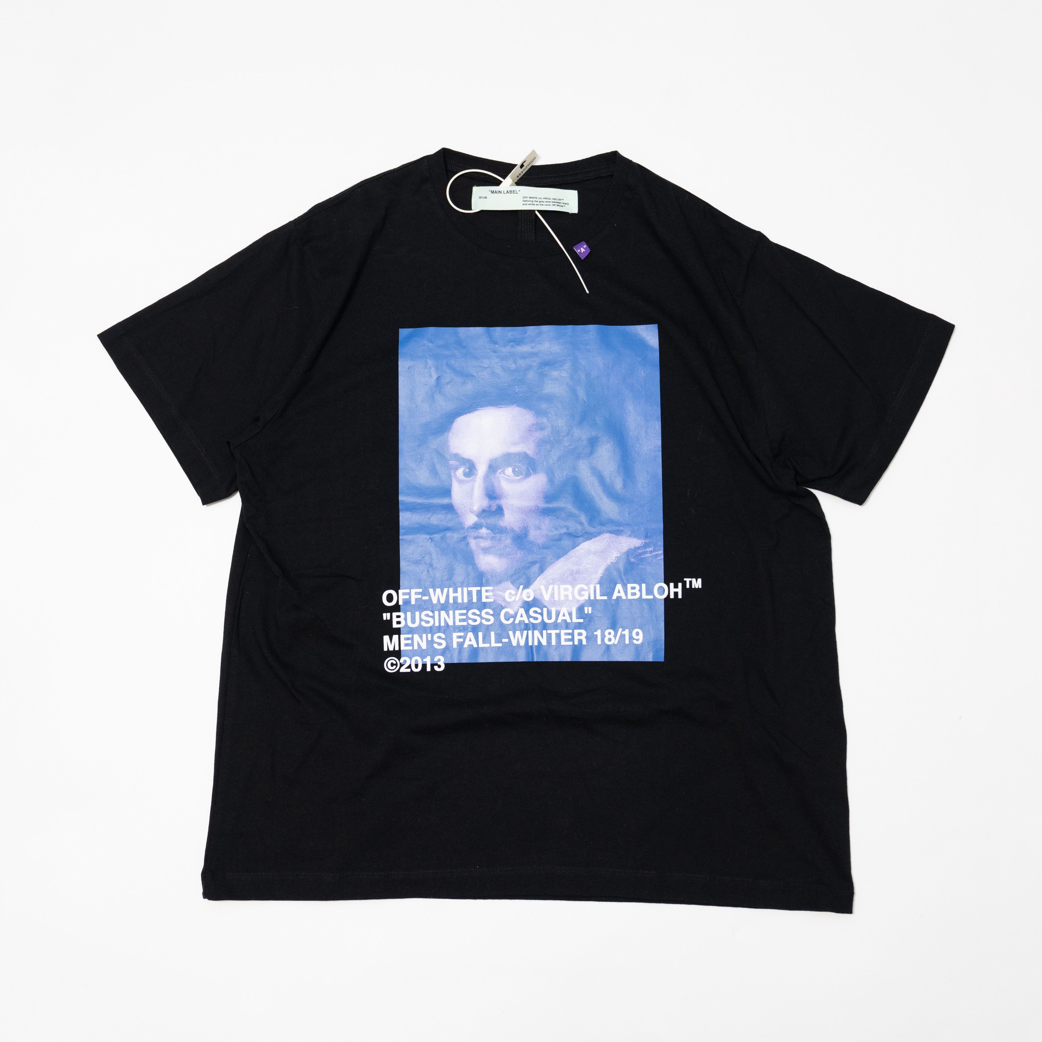 Lorenzo Bernini Off White Bernini T Shirt Off-White Long Sleeve
