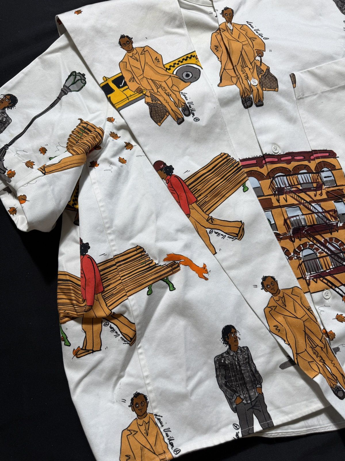 Louis Vuitton Louis Vuitton NEW WALKER NECK BANDANA SHIRT - Size XS Size US XS / EU 42 / 0 - 2 Thumbnail