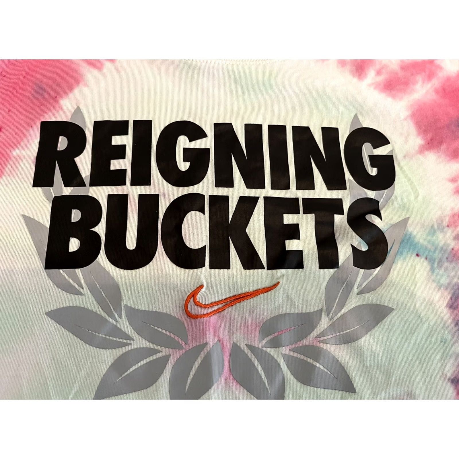 Nike Nike Reigning Buckets Tie Dye Basketball Tee Shirt Dri-Fit Medium Shirt Men M Purple Size US M / EU 48-50 / 2 - 3 Thumbnail