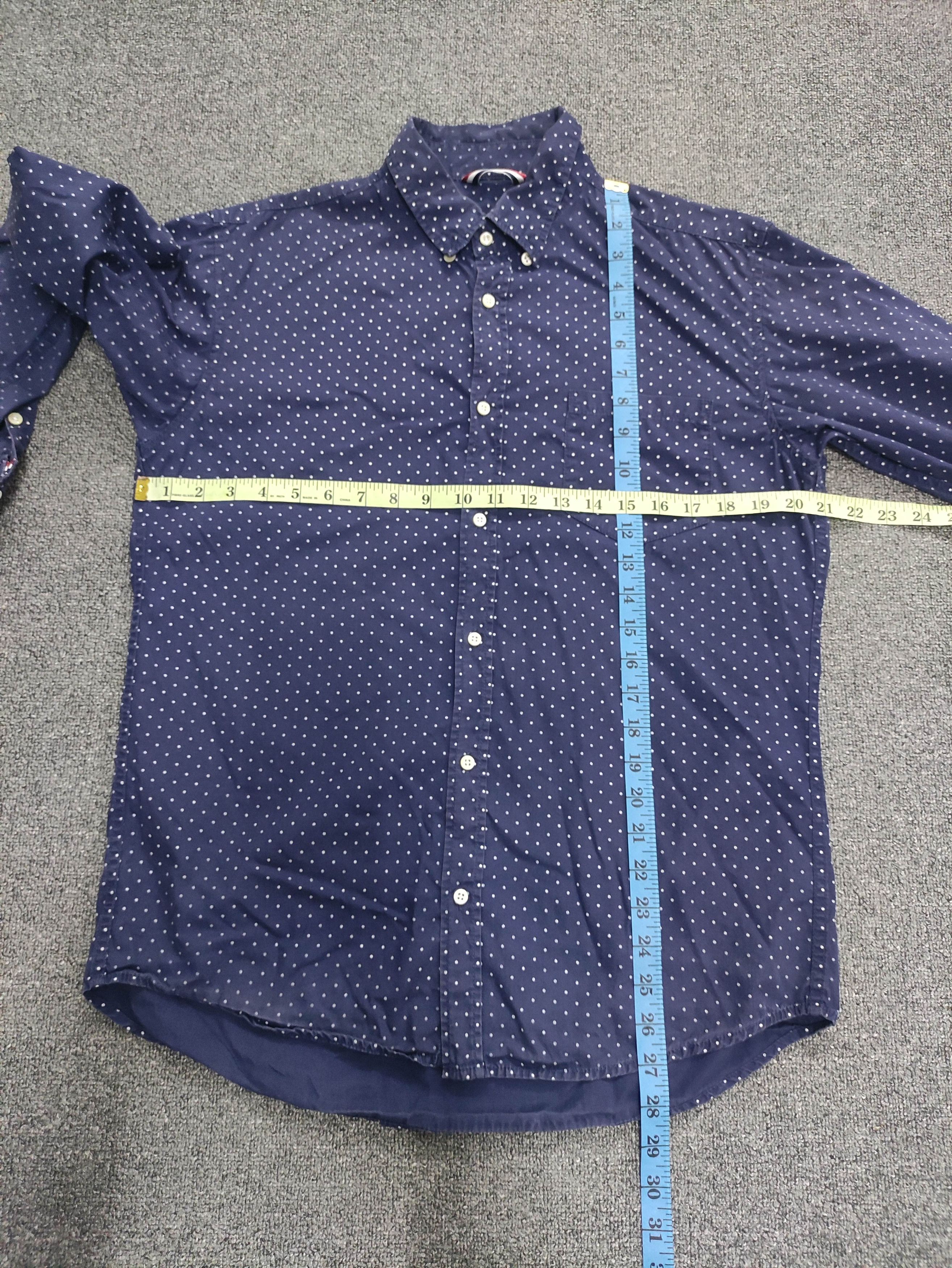 Flannel Vintage Glory Crew Polka dot Shirt Button Up Long Sleeve Size US M / EU 48-50 / 2 - 7 Thumbnail
