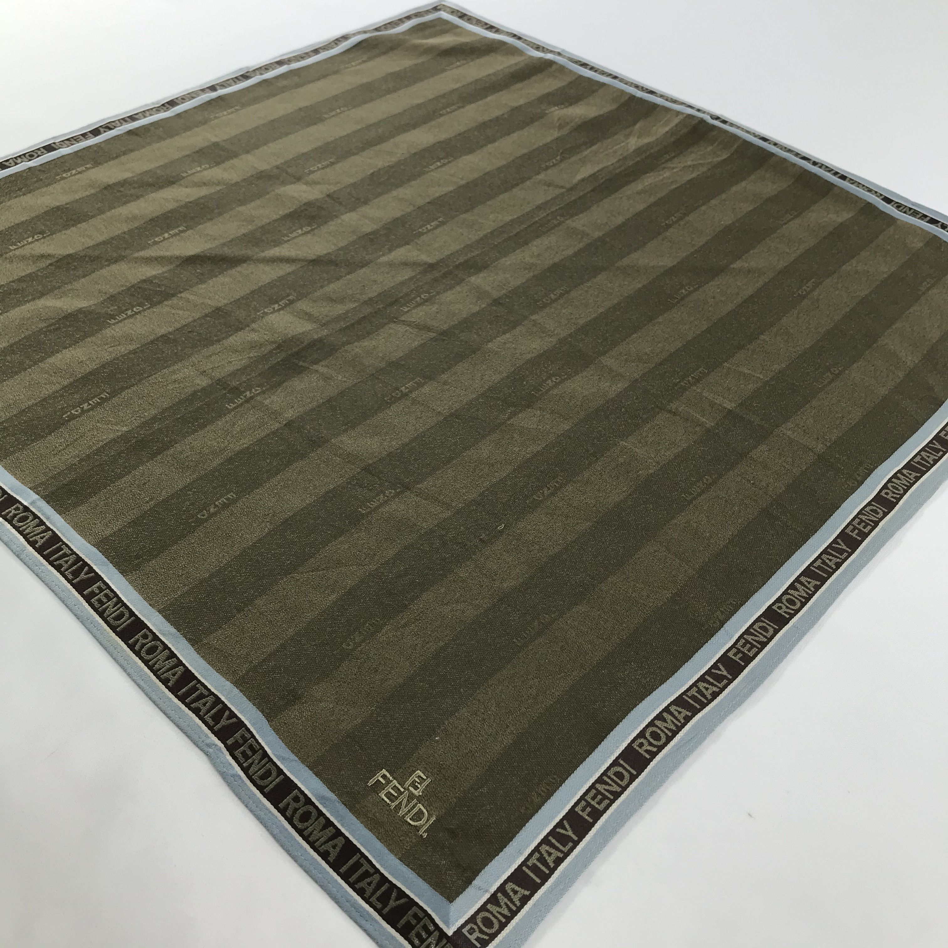 Vintage Vintage Fendi Bandana / Handkerchief / Neckerchief - S1609 Size ONE SIZE - 2 Thumbnail