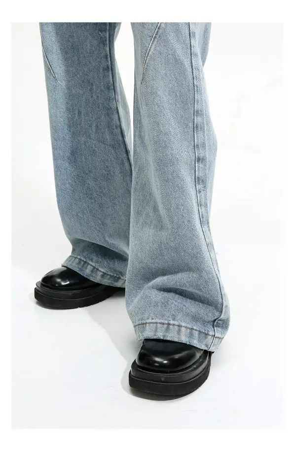 VIBE washed faded yuppie dance bootcut flared jeans Size US 31 - 7 Thumbnail