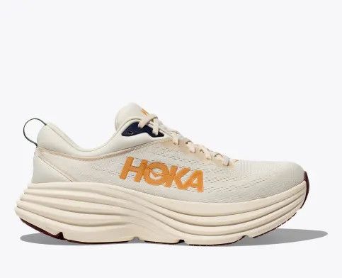 Hoka o1s22i1n0924 Bondi 8 Sneakers in Beige Size US 10.5 / EU 43-44 - 1 Thumbnail